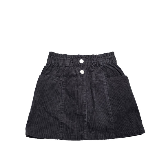 NEXT Black Corduroy Cotton Preppy Skirt (9 yrs) A004018 - Picture 4 of 11
